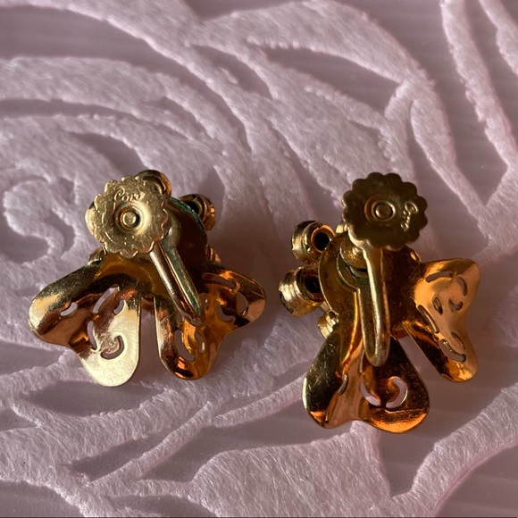 Coro 1940’s Earrings - Picture 3 of 4